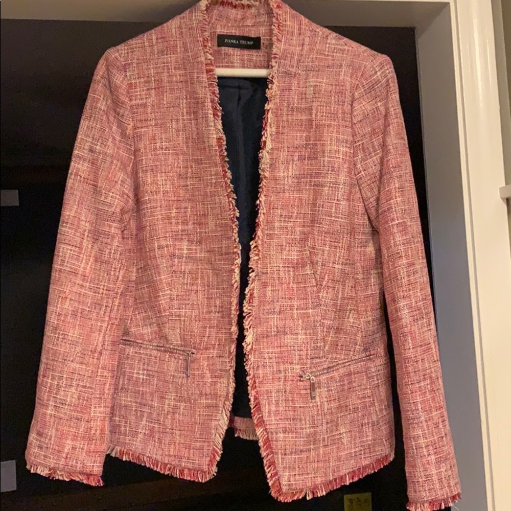 Ivanka Trump Tweed Blazer